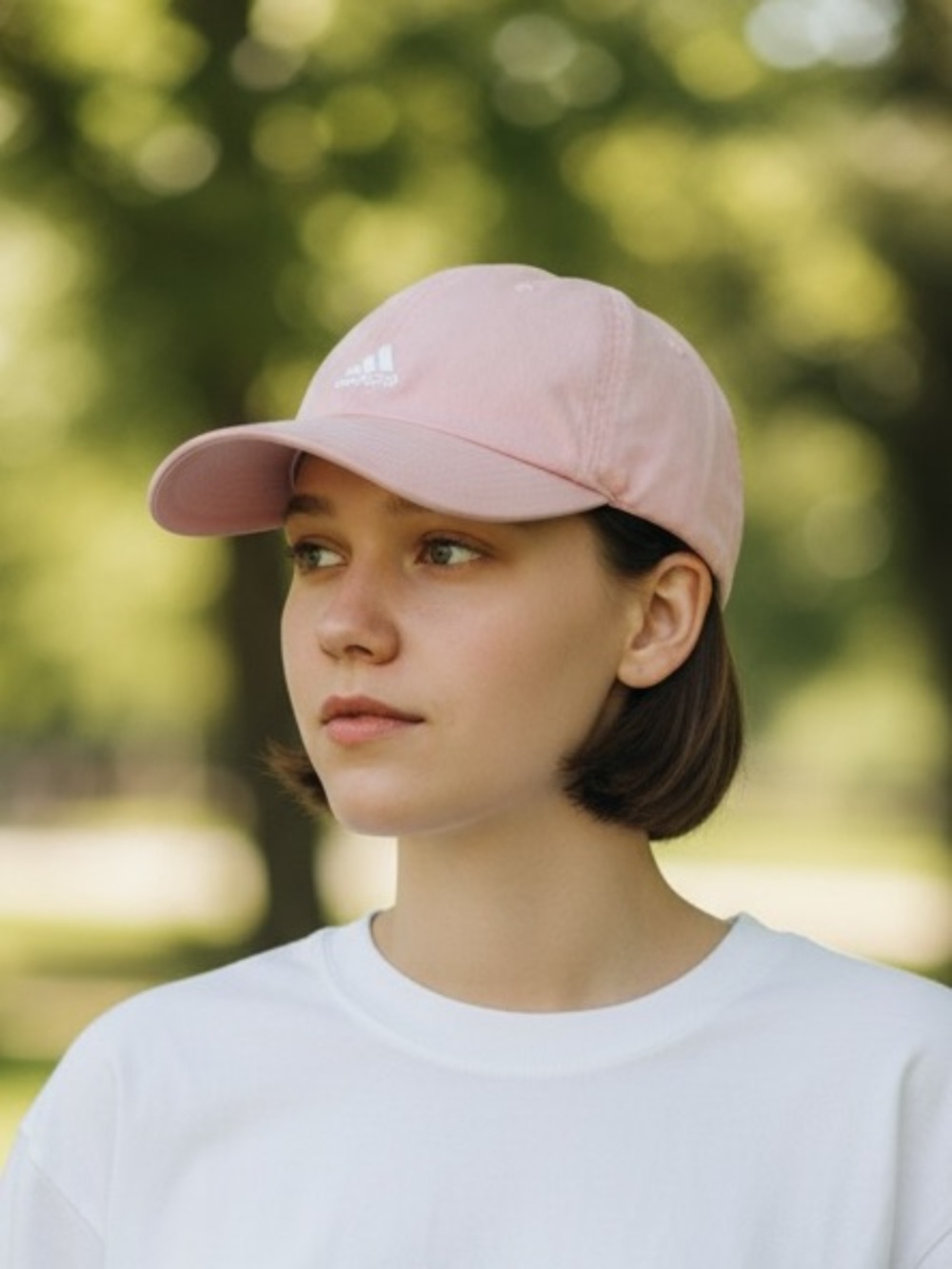 adidas Pink AeroReady Baseball Cap - Women's